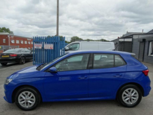 2023 Skoda Fabia 1.0 Tsi Se Comfort DSG Euro 6 (s/s) 5dr in Blue — image 4