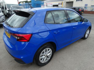 2023 Skoda Fabia 1.0 Tsi Se Comfort DSG Euro 6 (s/s) 5dr in Blue — image 6