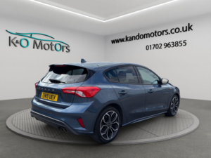 2019 Ford Focus 1.5t Ecoboost St-Line X Auto Euro 6 (s/s) 5dr in Blue — image 4