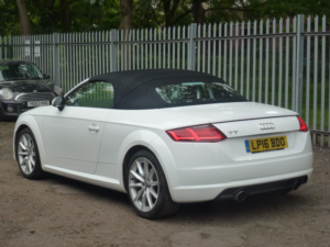 2016 Audi Tt 1.8 Tfsi Sport Roadster 2dr Petrol Manual Euro 6 (s/s) (180 Ps) in White — image 3
