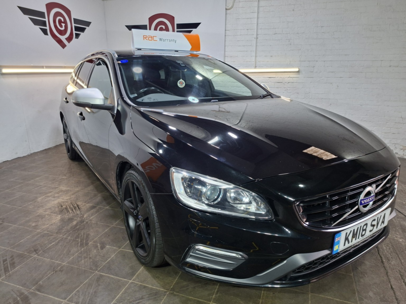 2018 Volvo V60 2.0 R-Design Lux Nav D4 in Black — image 1