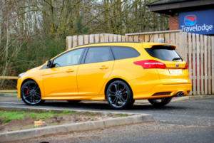 2016 Ford Focus St-2 2.0 Ecoboost - Rare Estate Model - Tangerine Scream - 59,200 Miles. Fsh. Sync 3, 19inch - Sold in Yellow — image 2