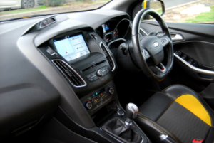 2016 Ford Focus St-2 2.0 Ecoboost - Rare Estate Model - Tangerine Scream - 59,200 Miles. Fsh. Sync 3, 19inch - Sold in Yellow — image 3