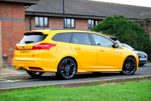 2016 Ford Focus St-2 2.0 Ecoboost - Rare Estate Model - Tangerine Scream - 59,200 Miles. Fsh. Sync 3, 19inch - Sold in Yellow — image 6