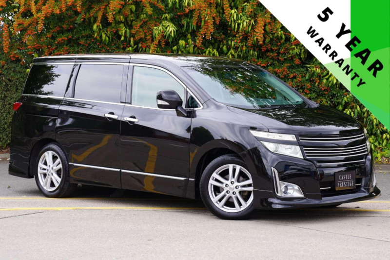 2011 Nissan Elgrand 2.5 Highway Star 5dr 7 Seats in Black — image 1