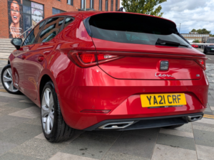 2021 SEAT Leon 1.5 Tsi Evo Fr in Red — image 3