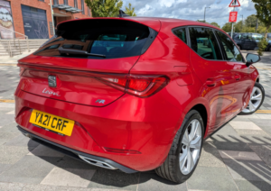 2021 SEAT Leon 1.5 Tsi Evo Fr in Red — image 4