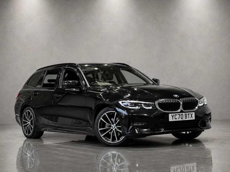 2020 BMW 3 Series 2.0 320d Mht Sport Touring Auto Euro 6 (s/s) 5dr in Black — image 1