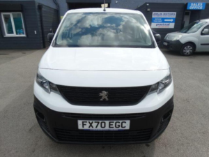 2020 Peugeot Partner 1.5 Bluehdi 950 Professional Long Panel Van Lwb Euro 6 (s/s) 6dr in White — image 2