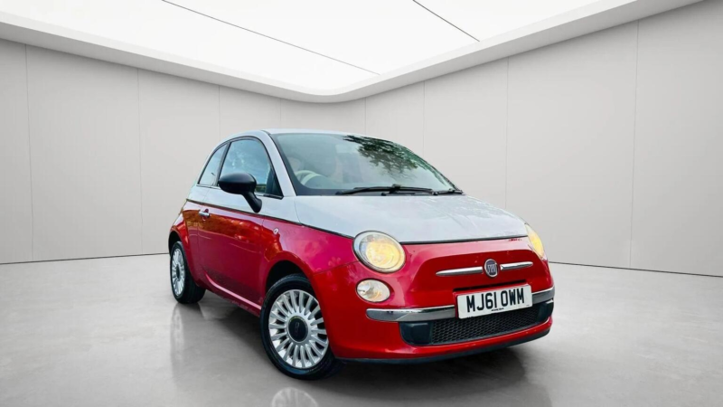 2011 Fiat 500 1.2 Pop Euro 5 (s/s) 3dr in White — image 1