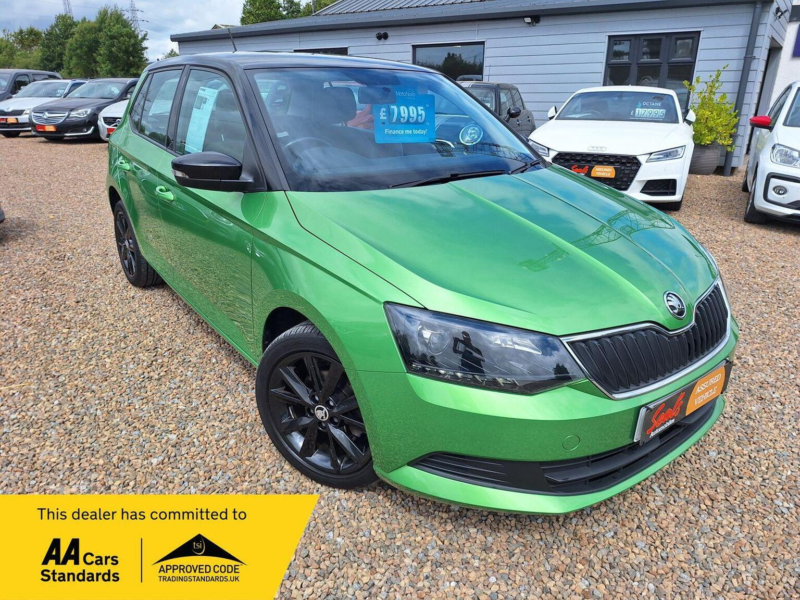 2017 Skoda Fabia 1.2 Tsi Colour Edition Euro 6 (s/s) 5dr in Green — image 1