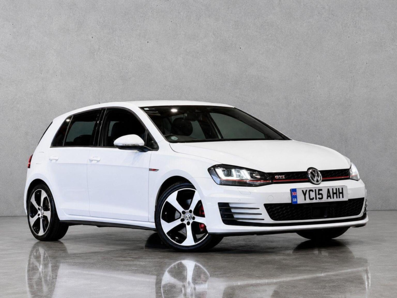 2015 Volkswagen Golf 2.0 Tsi Bluemotion Tech Gti DSG Euro 6 (s/s) 5dr in White — image 1