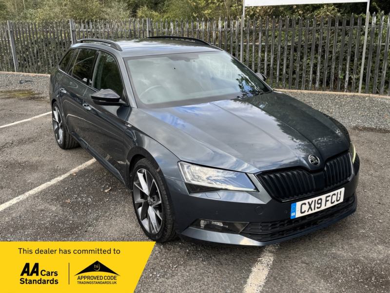 2019 Skoda Superb 2.0 Tdi Sportline in Grey — image 1