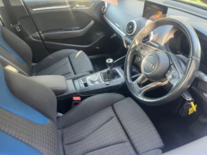 2017 Audi A3 2.0 Tdi Sport Saloon 4dr Diesel Manual Euro 6 (s/s) (150 Ps) in Blue — image 3