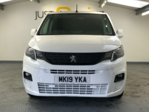 2019 Peugeot Partner 1.6 Bluehdi Professional L1 100 Bhp in White — image 2