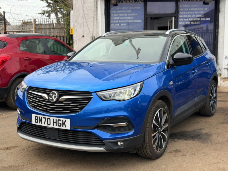2020 Vauxhall Grandland X 1.6 13.2kwh Business Edition Nav Auto Euro 6 (s/s) 5dr in Blue — image 1