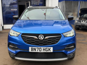 2020 Vauxhall Grandland X 1.6 13.2kwh Business Edition Nav Auto Euro 6 (s/s) 5dr in Blue — image 2