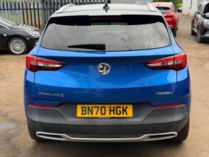 2020 Vauxhall Grandland X 1.6 13.2kwh Business Edition Nav Auto Euro 6 (s/s) 5dr in Blue — image 4