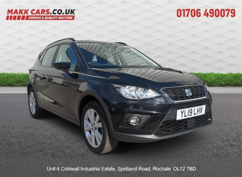 2019 SEAT Arona 1.0 Tsi Se Technology in Black — image 1