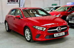 2018 Mercedes-Benz A Class 1.5 A180d Sport 7g-Dct Euro 6 (s/s) 5dr in Red — image 2