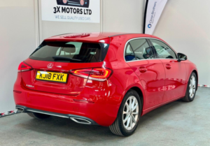 2018 Mercedes-Benz A Class 1.5 A180d Sport 7g-Dct Euro 6 (s/s) 5dr in Red — image 6