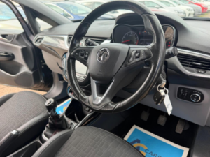 2017 Vauxhall Corsa 1.4i Ecoflex Se Euro 6 5dr in Black — image 3
