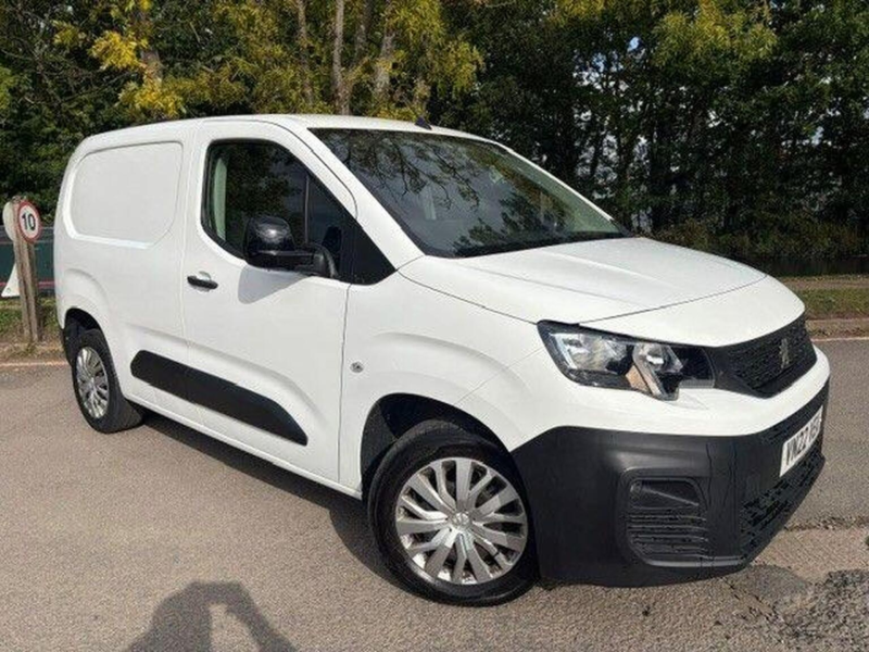 2022 Peugeot Partner 1.5 Bluehdi 1000 Professional Premium Standard Panel Van Swb Euro 6 5dr in White — image 1