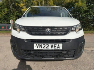 2022 Peugeot Partner 1.5 Bluehdi 1000 Professional Premium Standard Panel Van Swb Euro 6 5dr in White — image 2