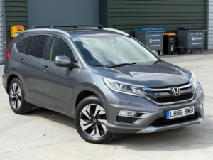 2017 Honda Cr-V 1.6 I-Dtec Sr Auto 4WD Euro 6 5dr in Grey — image 5
