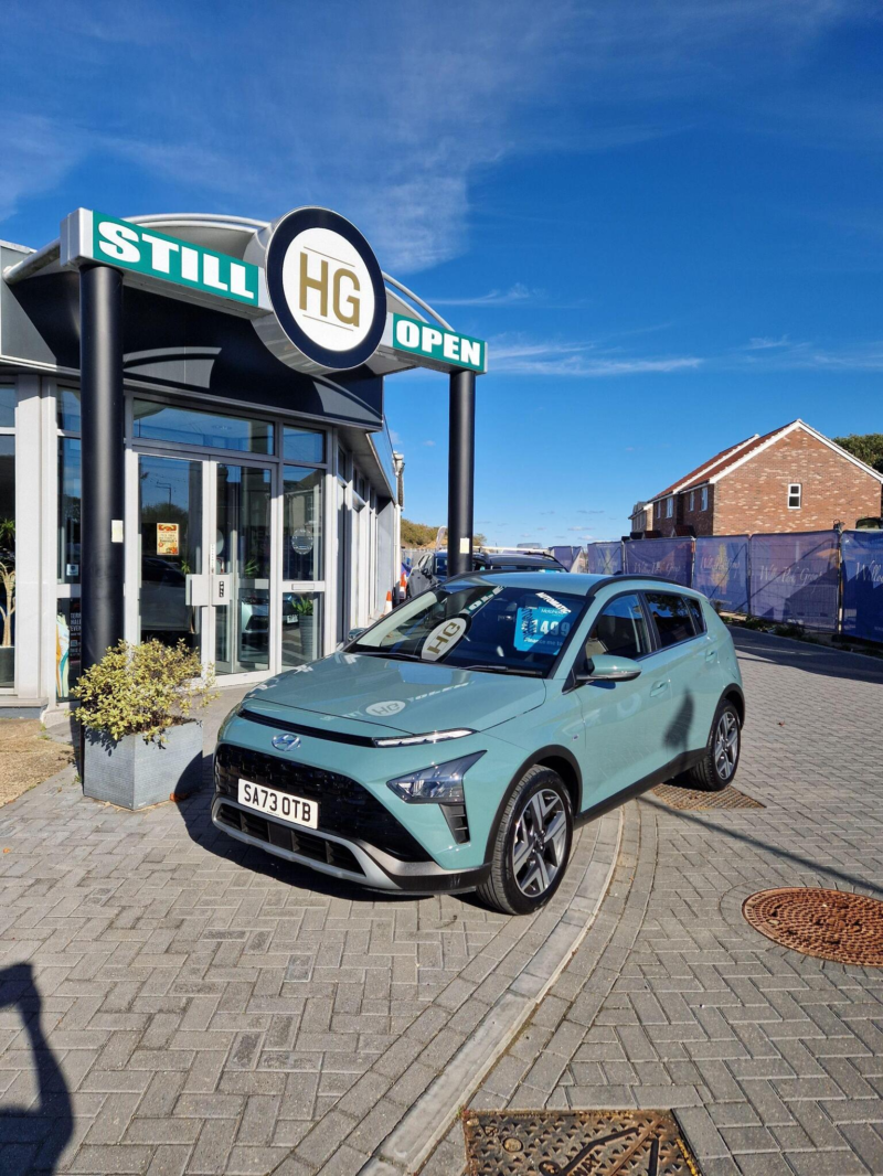 2023 Hyundai Bayon 1.0 T-Gdi Mhev Premium Dct Euro 6 (s/s) 5dr in Green — image 1