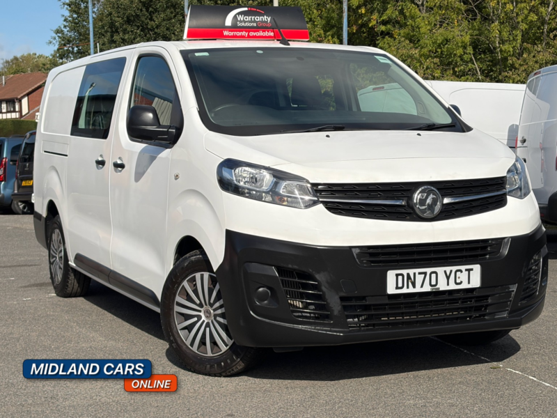 2020 Vauxhall Vivaro 2.0 Turbo D 3100 Edition in White — image 1