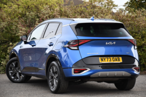 2023 Kia Sportage 1.6 H T-Gdi Gt-Line SUV 5dr Petrol Hybrid Auto Euro 6 (s/s) (226 Bhp) in Blue — image 3