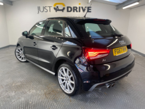 2017 Audi A1 1.4 Tfsi S Line Sportback 5dr Petrol Manual Euro 6 (s/s) (125 Ps) in Black — image 3