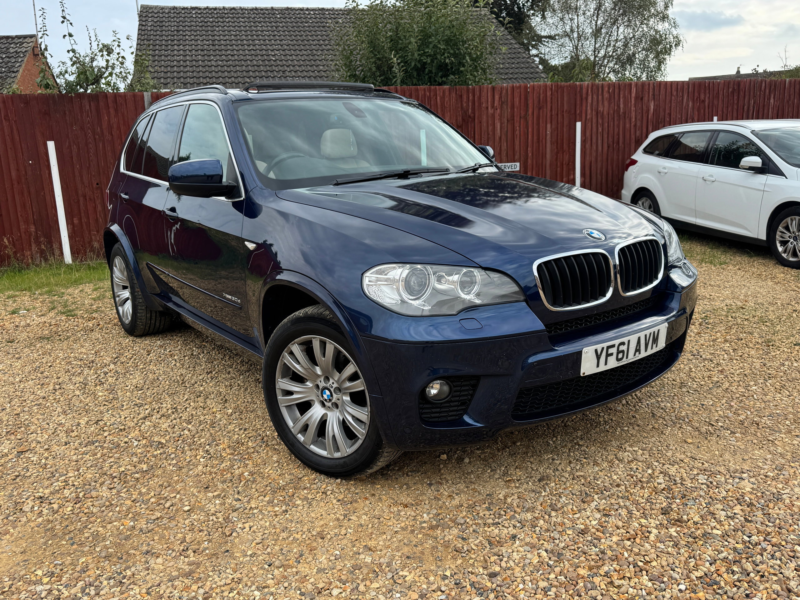 2011 BMW X5 3.0 30d M Sport SUV 5dr Diesel Steptronic Xdrive Euro 5 (245 Ps) in Blue — image 1