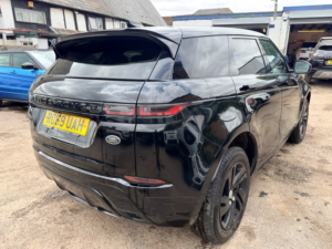 2019 Land Rover Range Rover Evoque R-Dynamic S in Black — image 3
