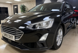 2018 Ford Focus 1.0t Ecoboost Zetec Hatchback 5dr Petrol Manual Euro 6 (s/s) (125 Ps) in Black — image 2