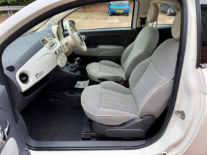 2012 Fiat 500 1.2 Lounge Euro 4 3dr in White — image 3