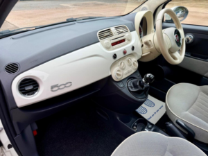 2012 Fiat 500 1.2 Lounge Euro 4 3dr in White — image 4