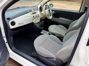 2012 Fiat 500 1.2 Lounge Euro 4 3dr in White — image 5