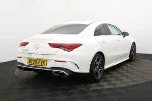 2020 Mercedes-Benz Cla 2.0 Cla220d Amg Line Coupe 4dr Diesel 8g-Dct Euro 6 (s/s) (190 Ps) in White — image 5