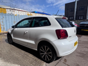 2012 Volkswagen Polo 1.2 Match Euro 5 3dr in White — image 3