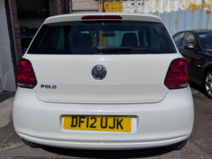 2012 Volkswagen Polo 1.2 Match Euro 5 3dr in White — image 6
