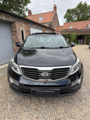 2013 Kia Sportage 2.0 Crdi Kx-3 in Black — image 4