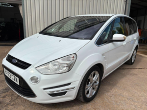 2013 Ford S-Max 2.0 Tdci Titanium Powershift Euro 5 5dr in White — image 3