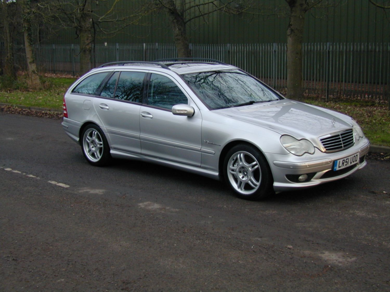 2001 Mercedes-Benz C Class Ref 8240 - Mercedes W203 - C32 3.2 V6 Supercharged Amg Estate Rhd - Uk Car in Silver — image 1