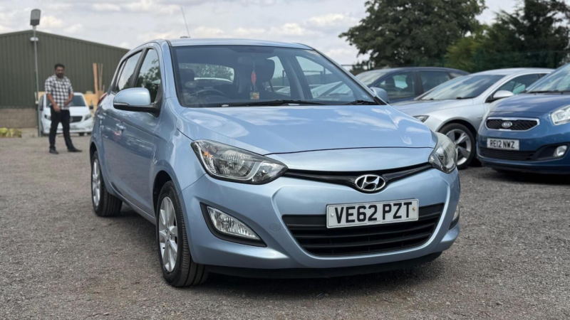 2012 Hyundai I20 1.2 Active Euro 5 5dr in Blue — image 1