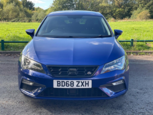 2018 SEAT Leon 1.4 Ecotsi Fr Technology Euro 6 (s/s) 5dr in Blue — image 2