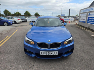 2015 BMW 2 Series 2.0 218d M Sport Euro 6 (s/s) 2dr in Blue — image 2