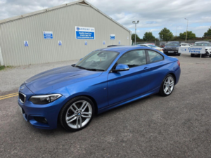 2015 BMW 2 Series 2.0 218d M Sport Euro 6 (s/s) 2dr in Blue — image 3