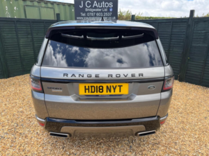 2018 Land Rover Range Rover Sport 3.0 Sd V6 Autobiography Dynamic Auto 4WD Euro 6 (s/s) 5dr in Silver — image 6